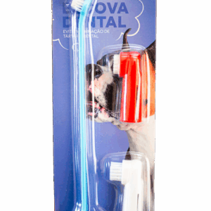 Kit escova dental para cães e gatos - Mimo pets